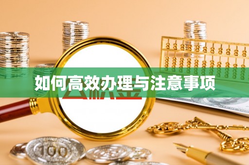 通海如何高效办理与注意事项