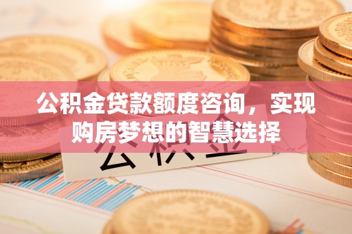 通海公积金贷款额度咨询，实现购房梦想的智慧选择