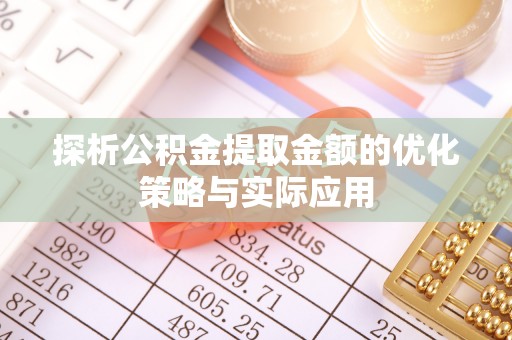 通海探析公积金提取金额的优化策略与实际应用