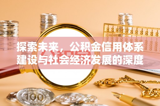 通海探索未来，公积金信用体系建设与社会经济发展的深度融合