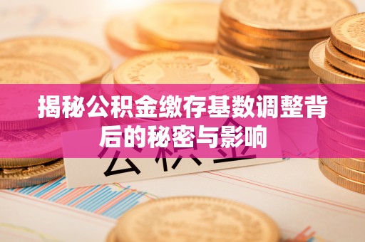 通海揭秘公积金缴存基数调整背后的秘密与影响
