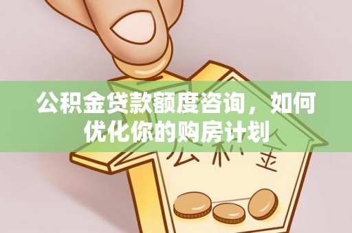 通海公积金贷款额度咨询，如何优化你的购房计划