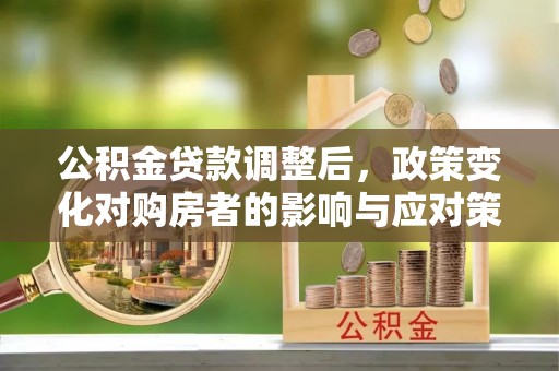 通海公积金贷款调整后，政策变化对购房者的影响与应对策略