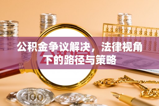 通海公积金争议解决，法律视角下的路径与策略