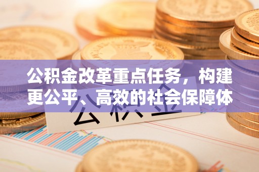 通海公积金改革重点任务，构建更公平、高效的社会保障体系