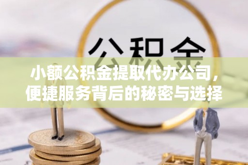 通海小额公积金提取代办公司，便捷服务背后的秘密与选择指南