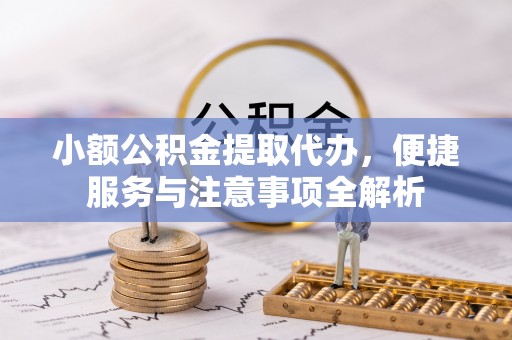 通海小额公积金提取代办，便捷服务与注意事项全解析