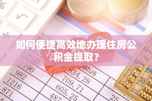 通海如何便捷高效地办理住房公积金提取？
